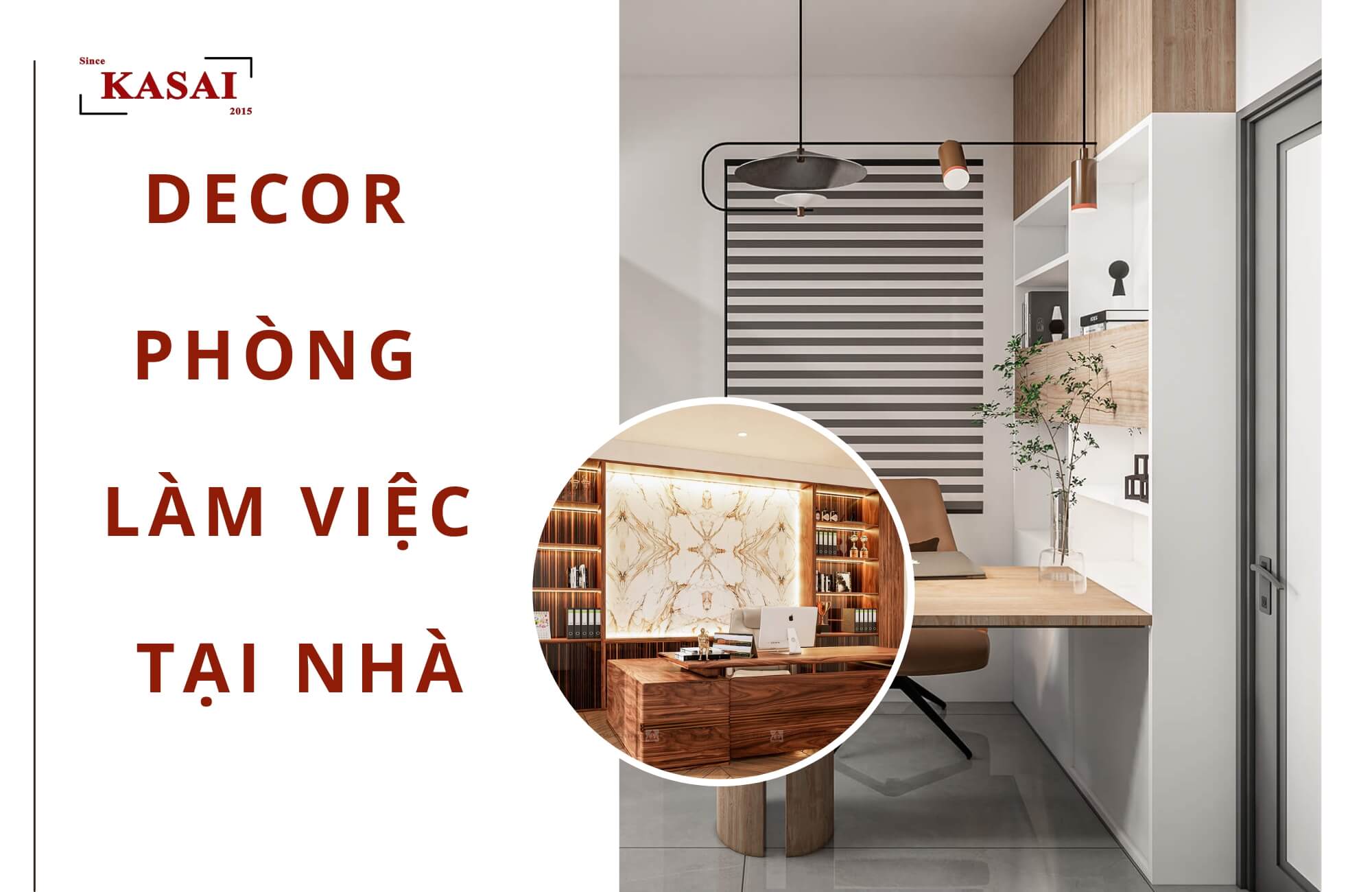Decor phòng làm việc tại nhà