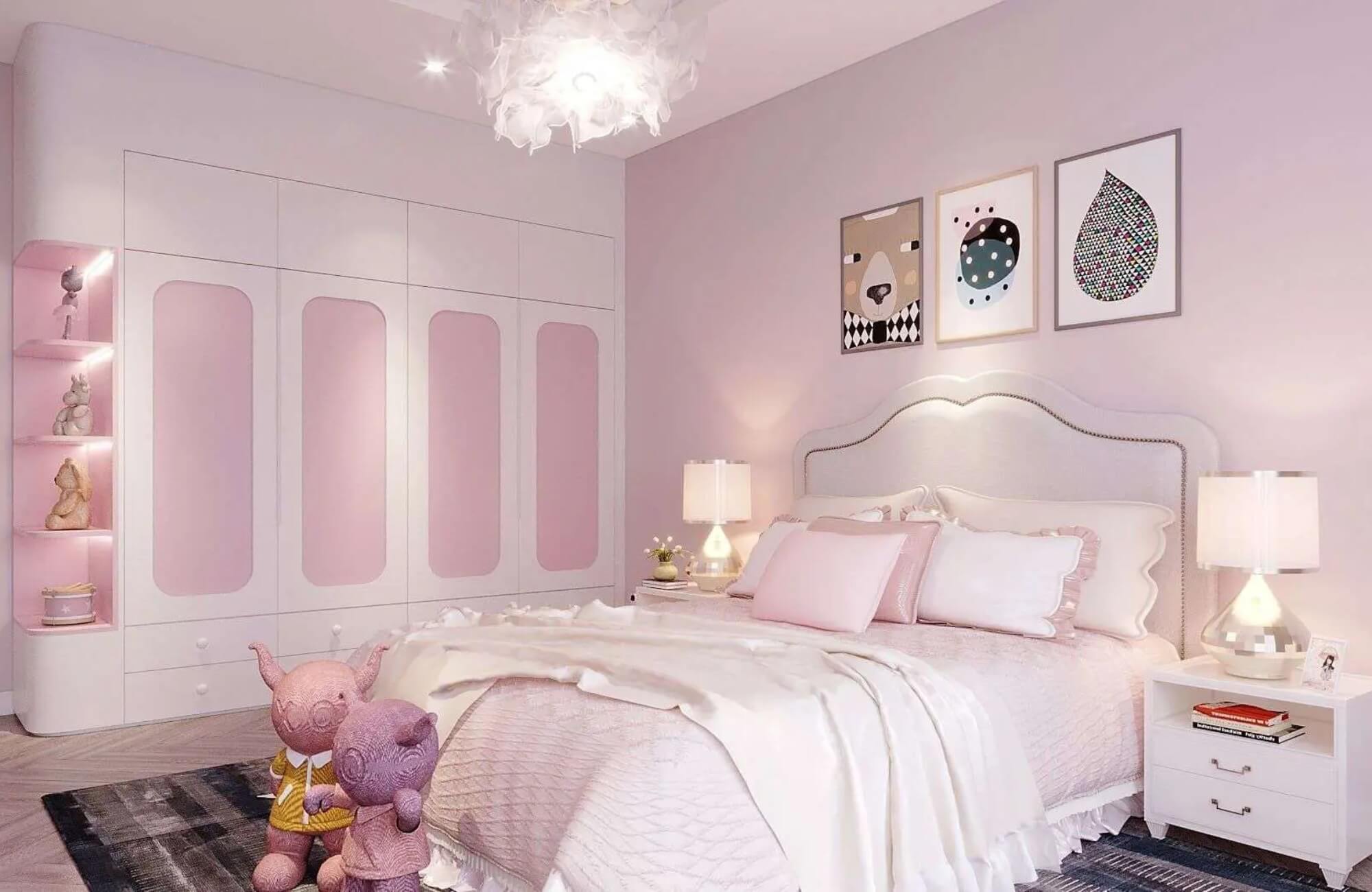Decor phòng ngủ chill cho nữ đẹp