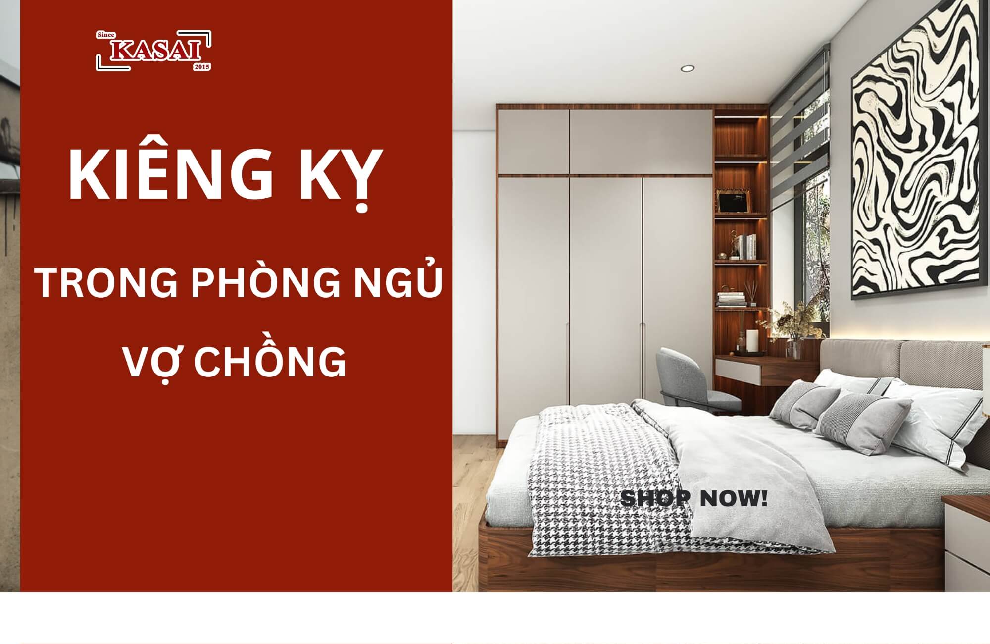 Kiêng kỵ trong phòng ngủ vợ chồng