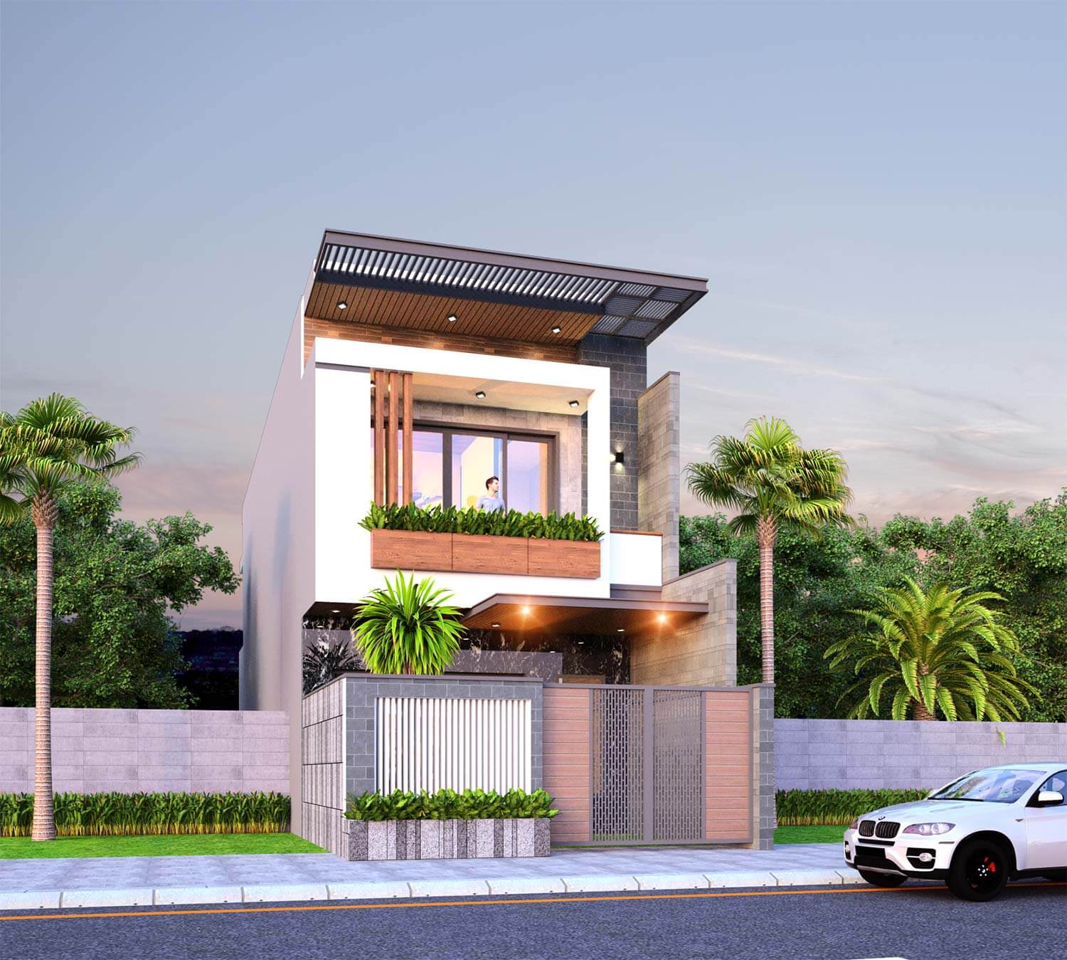 Nhà 2 tầng 5x21m đẹp