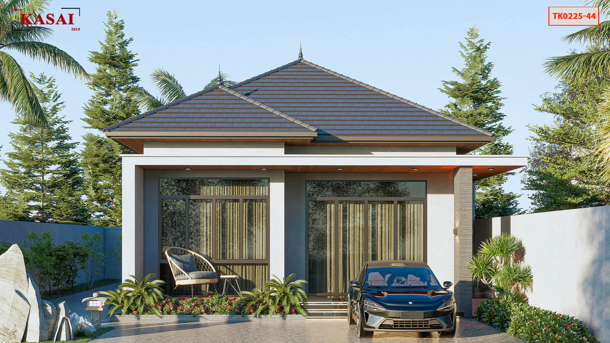 Nhà 15x30m cấp 4