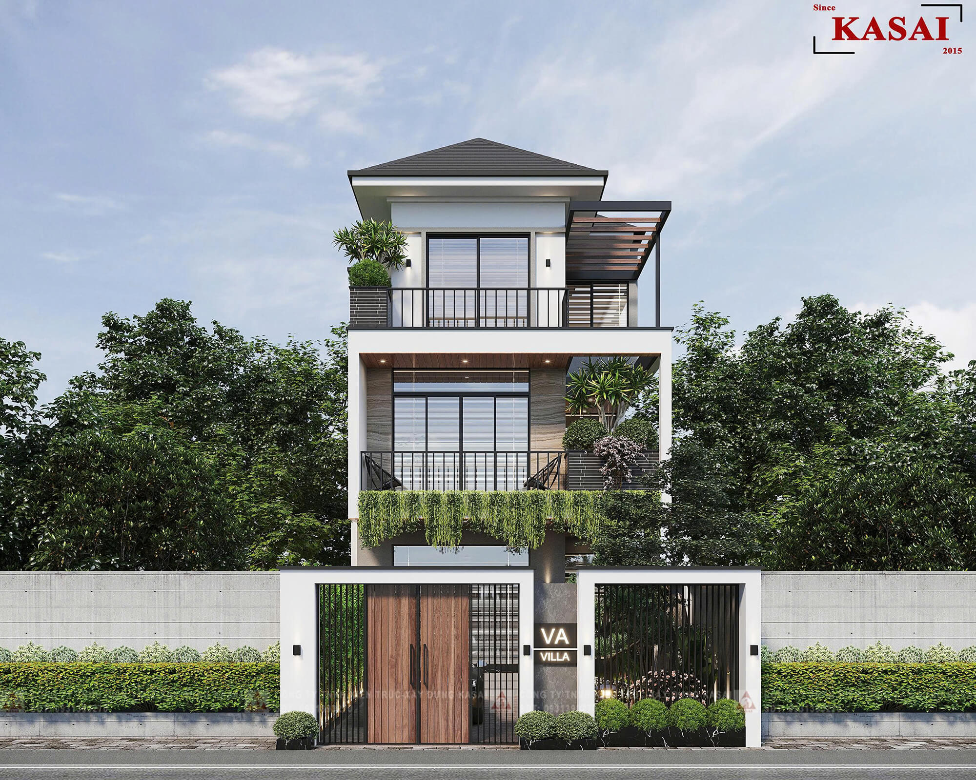 Nhà 3 tầng 7x20m đẹp