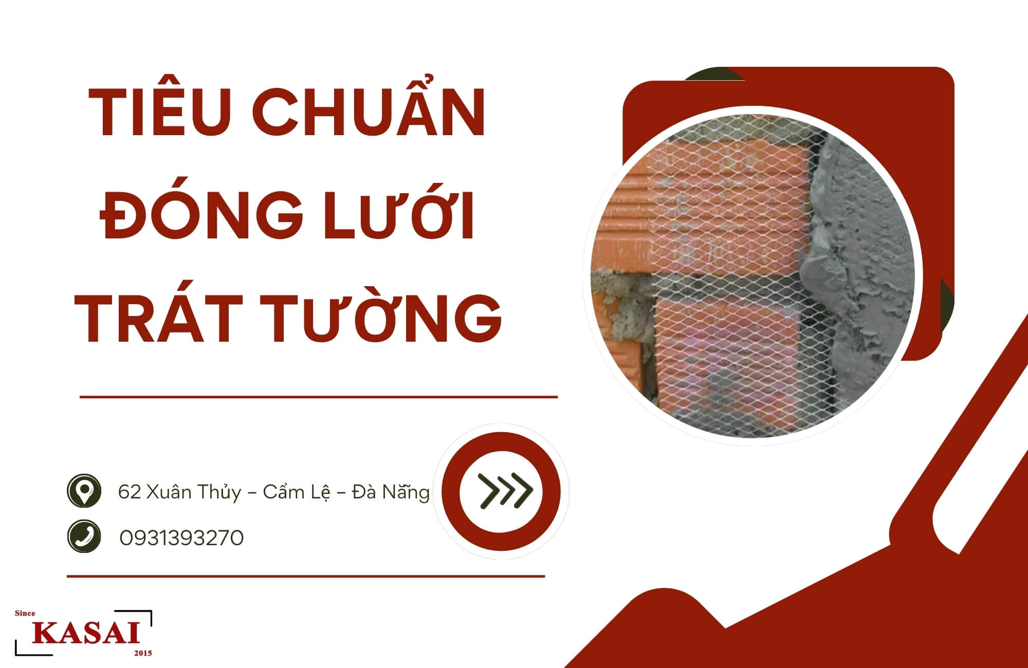 Tiêu chuẩn đóng lưới trát tường