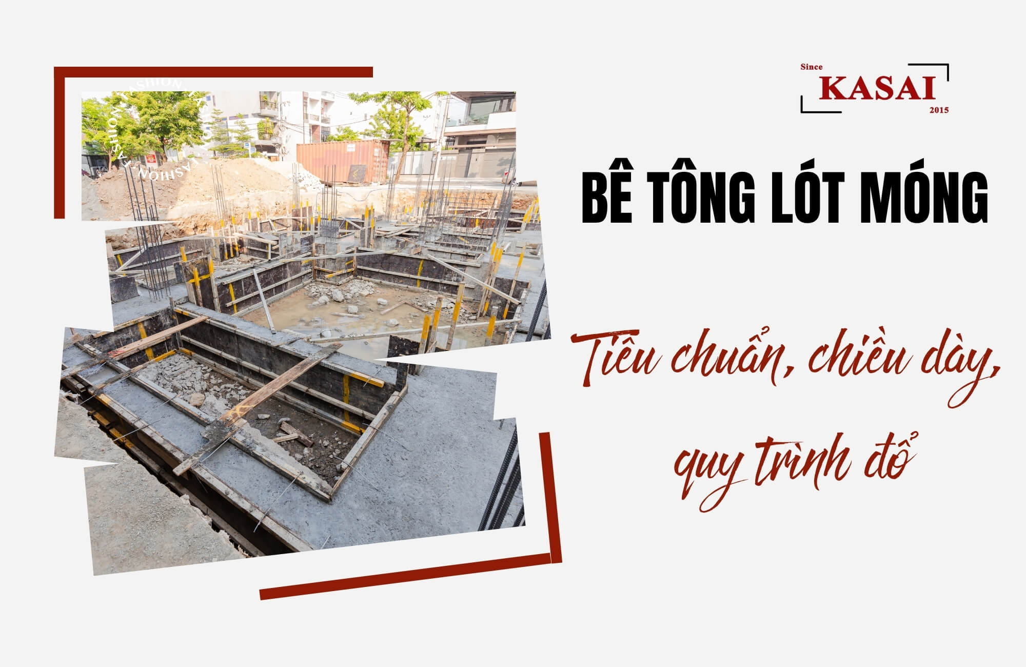 Bê tông lót móng là gì?