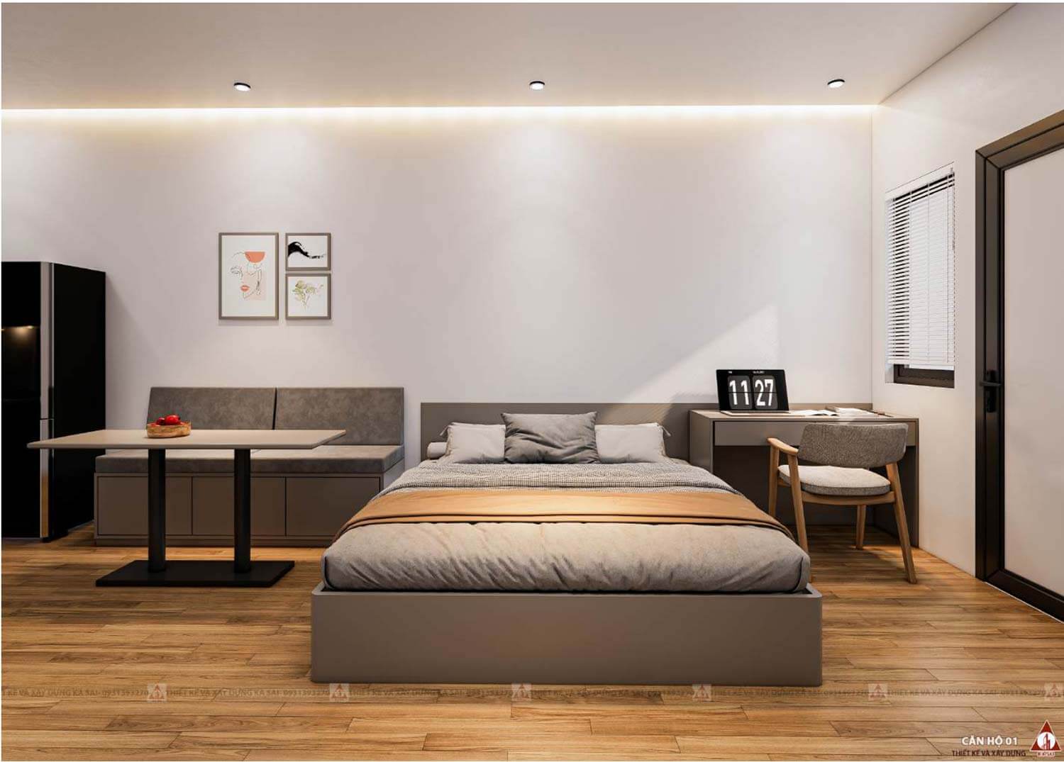 Căn hộ mẫu thiết kế Apartment Đà Nẵng