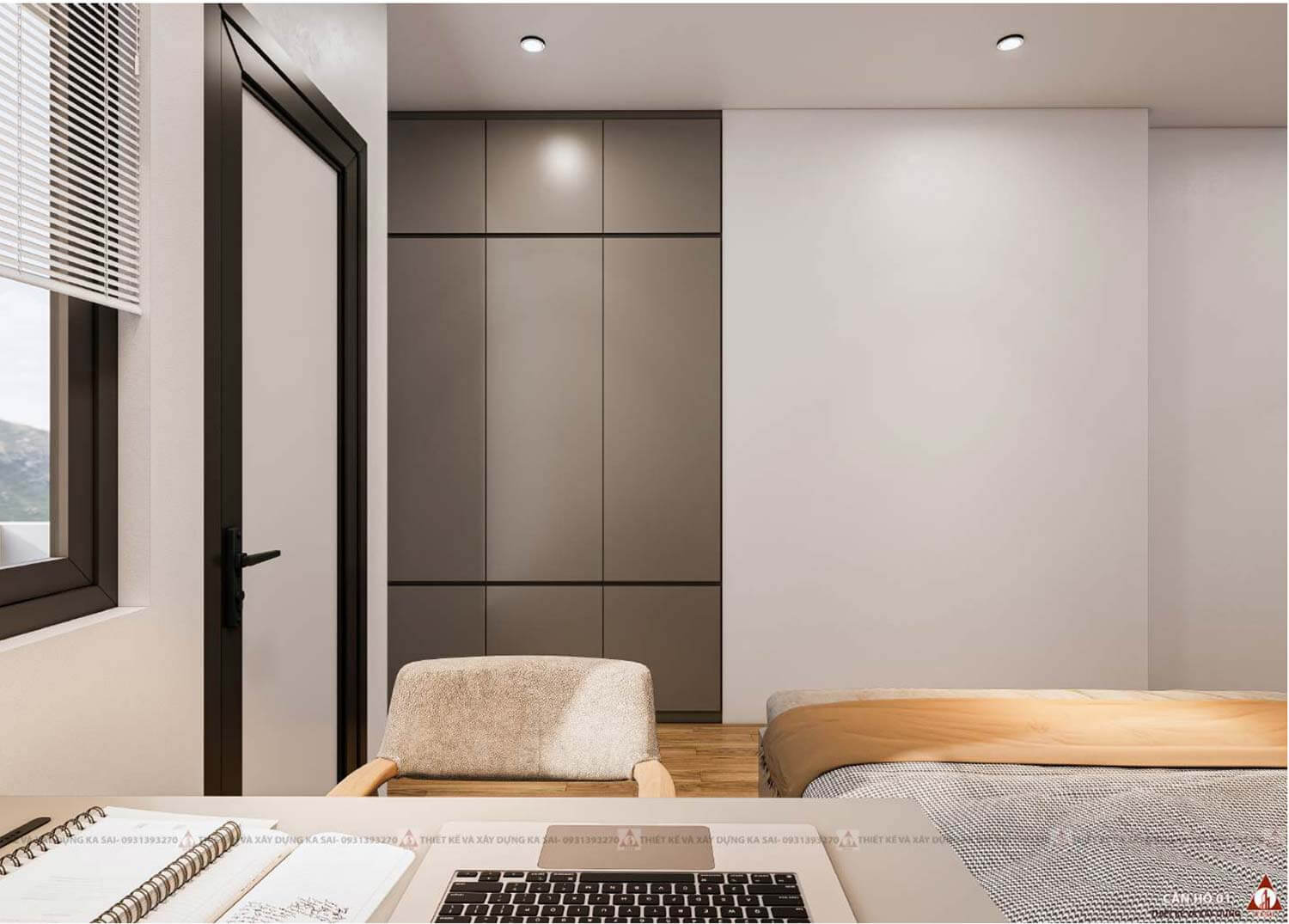 Căn hộ mẫu thiết kế Apartment Đà Nẵng