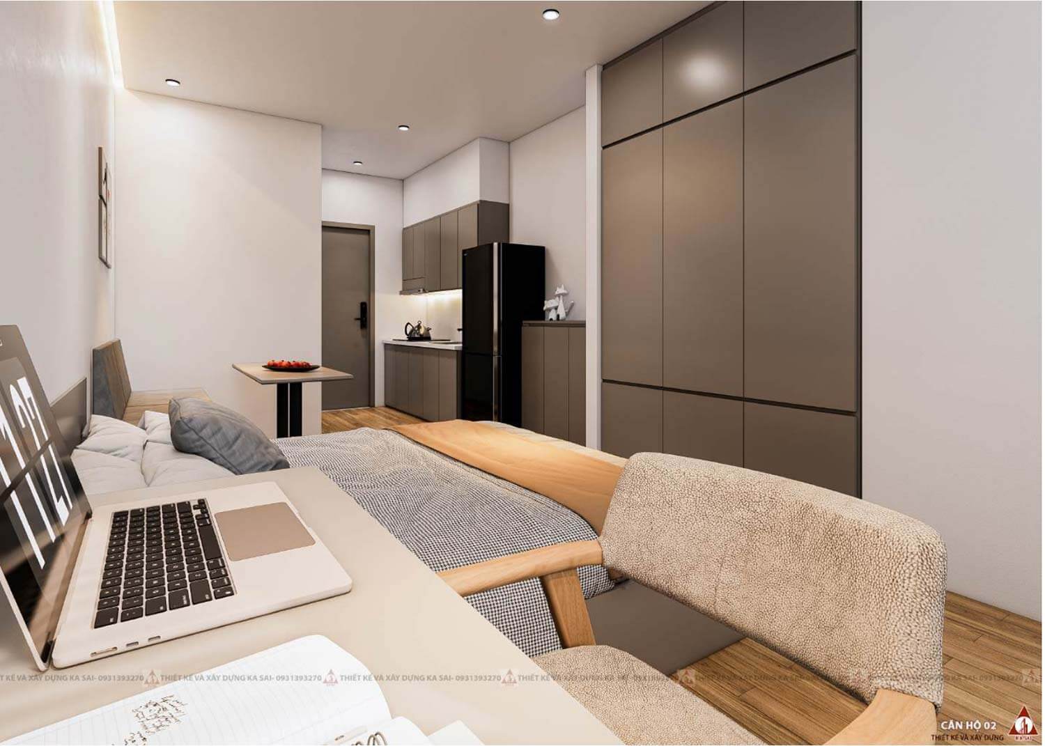 Căn hộ mẫu thiết kế Apartment Đà Nẵng