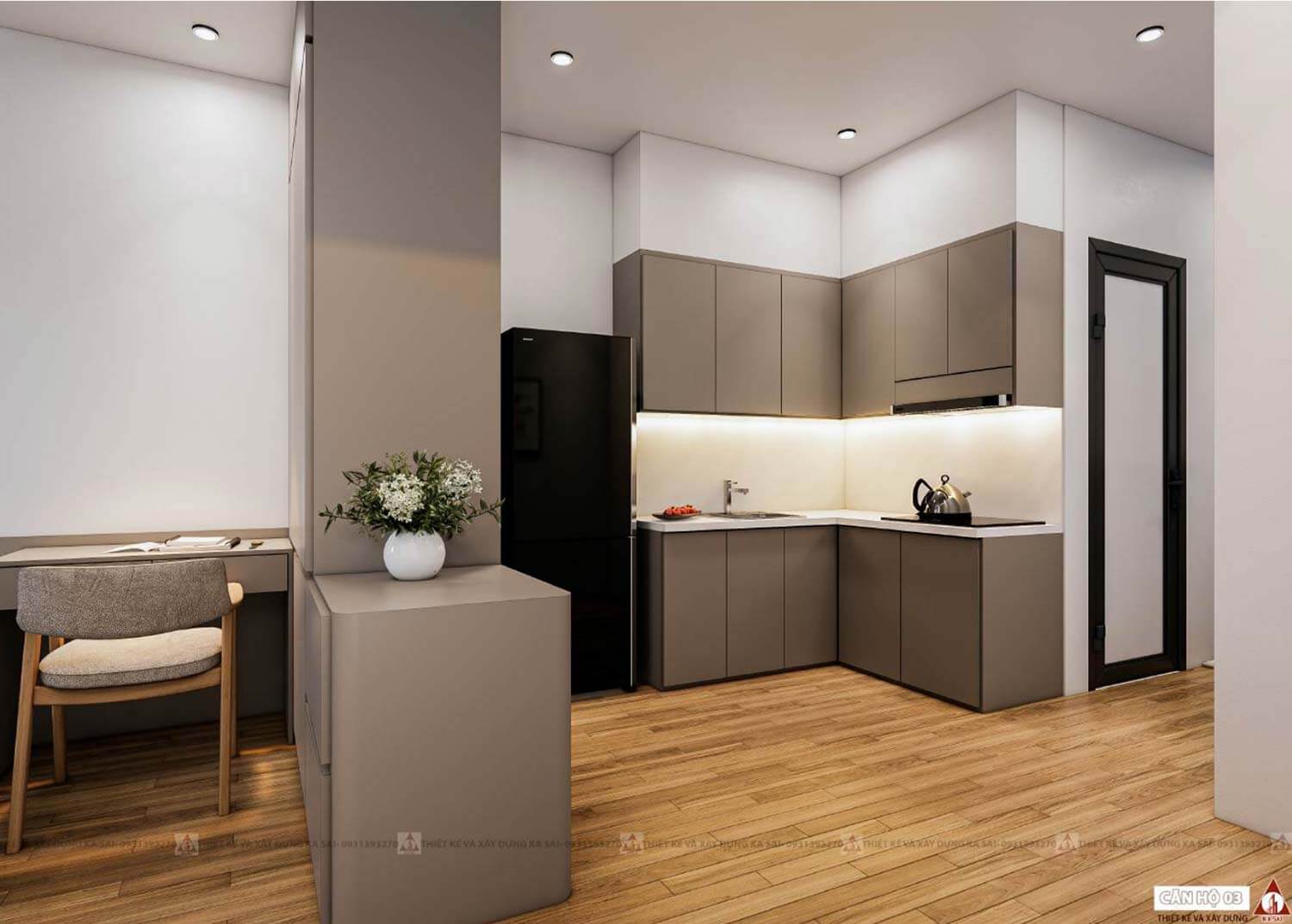 Căn hộ mẫu thiết kế Apartment Đà Nẵng