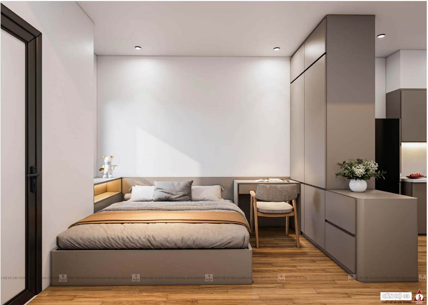 Căn hộ mẫu thiết kế Apartment Đà Nẵng