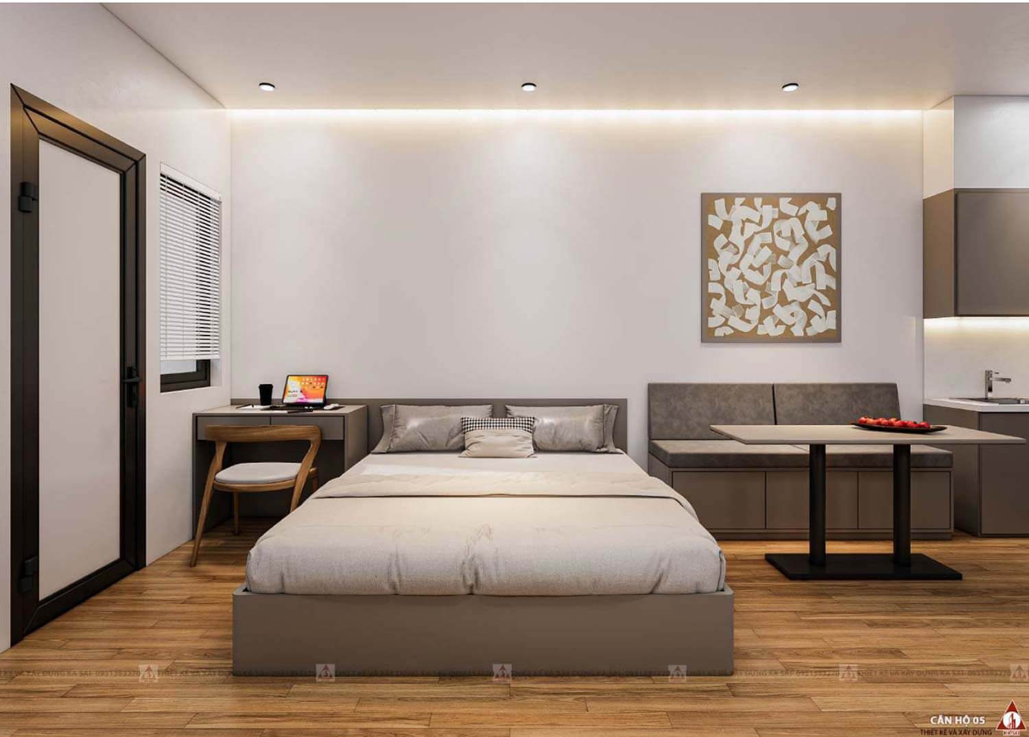 Căn hộ mẫu thiết kế Apartment Đà Nẵng