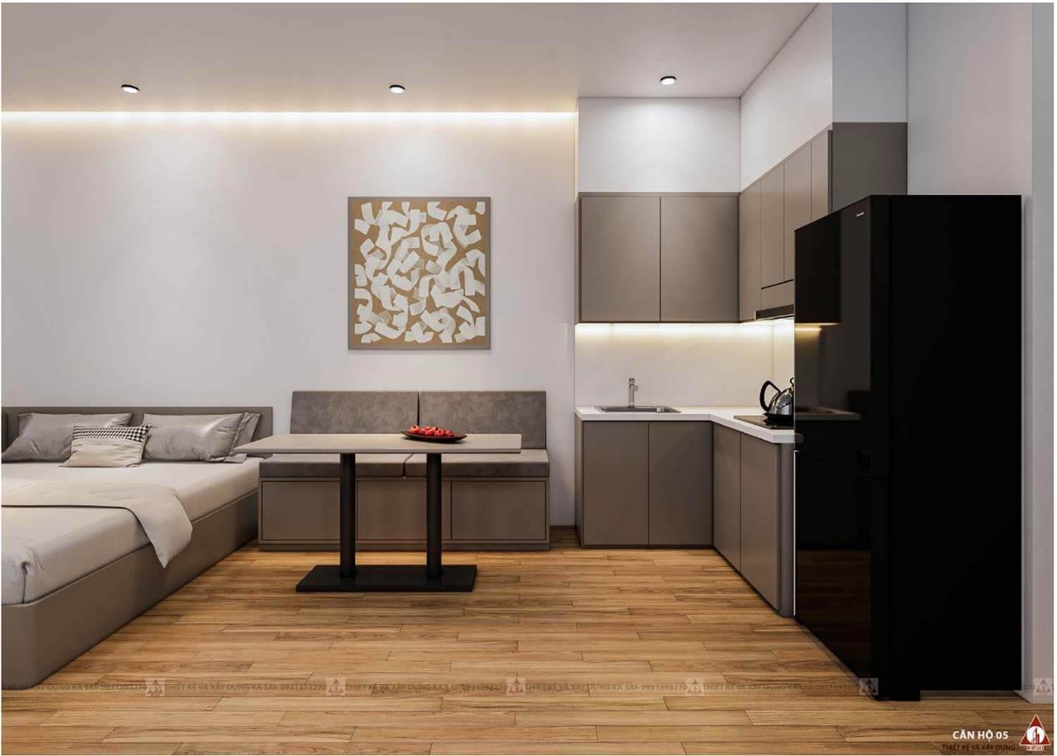 Căn hộ mẫu thiết kế Apartment Đà Nẵng