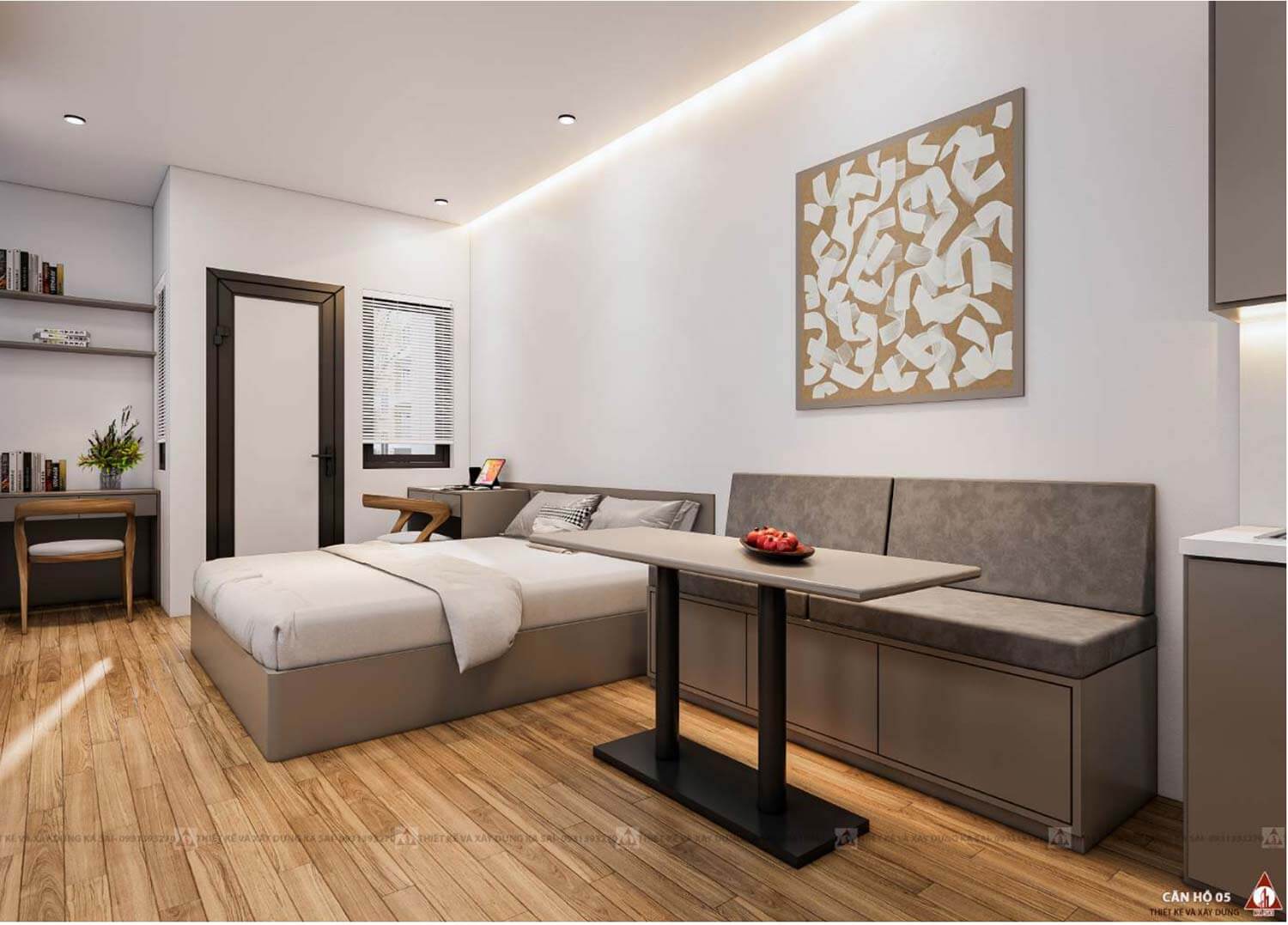 Căn hộ mẫu thiết kế Apartment Đà Nẵng