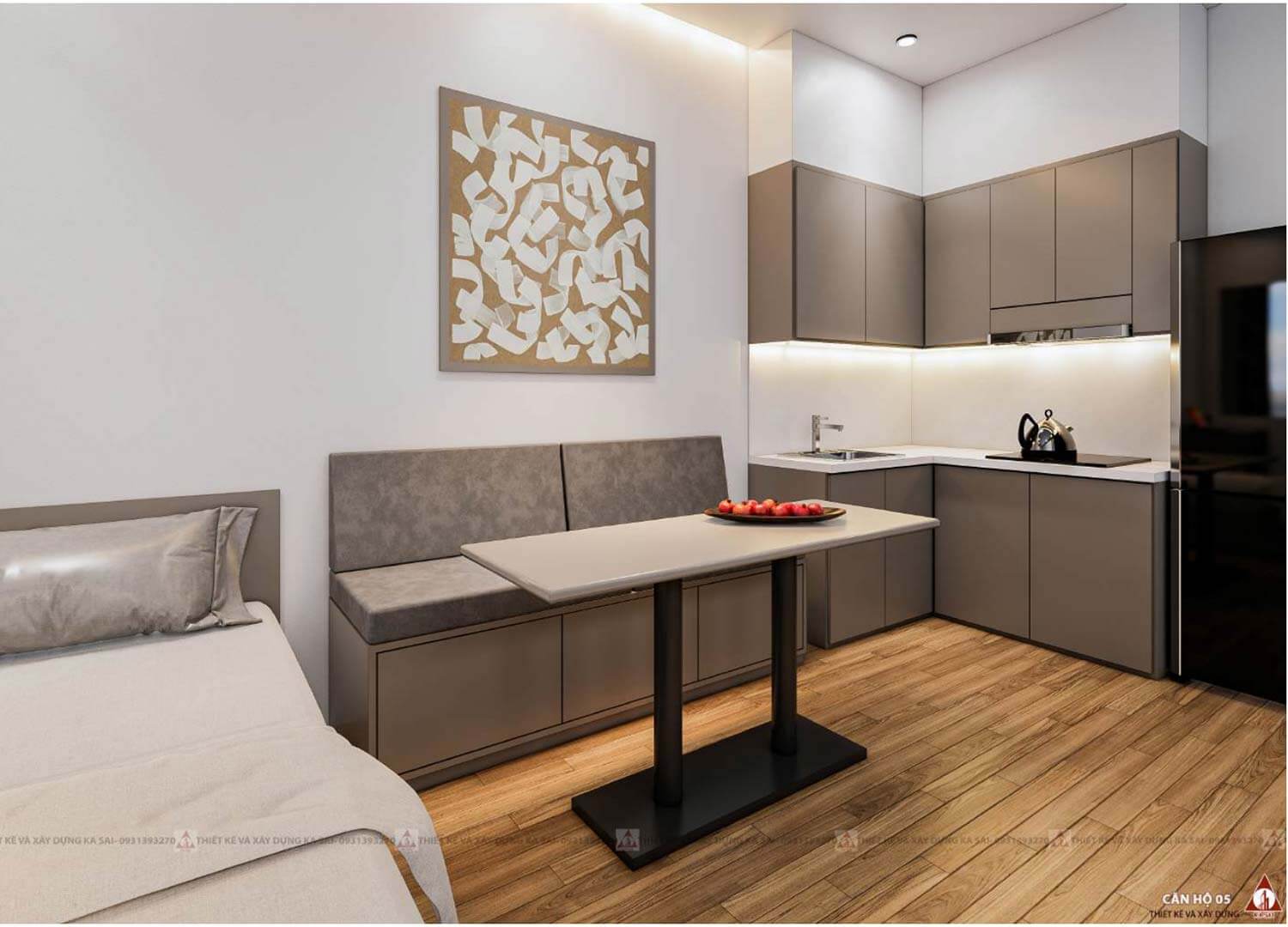 Căn hộ mẫu thiết kế Apartment Đà Nẵng