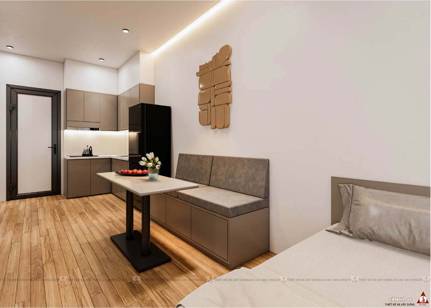 Căn hộ mẫu thiết kế Apartment Đà Nẵng