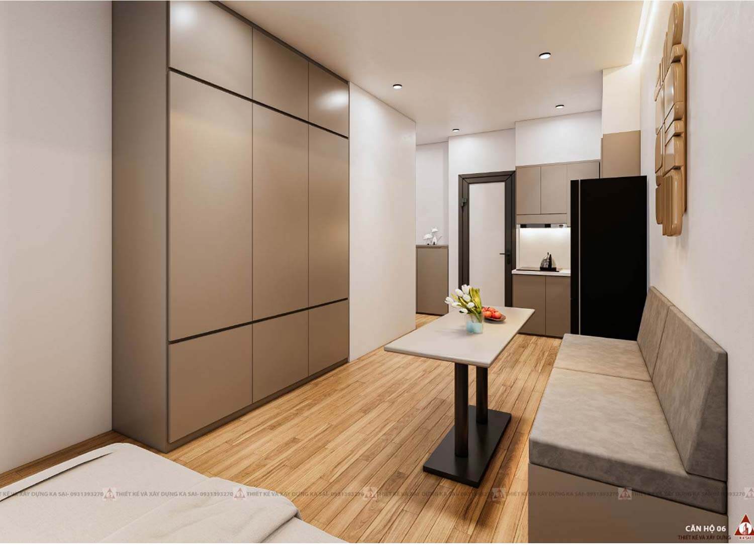 Căn hộ mẫu thiết kế Apartment Đà Nẵng