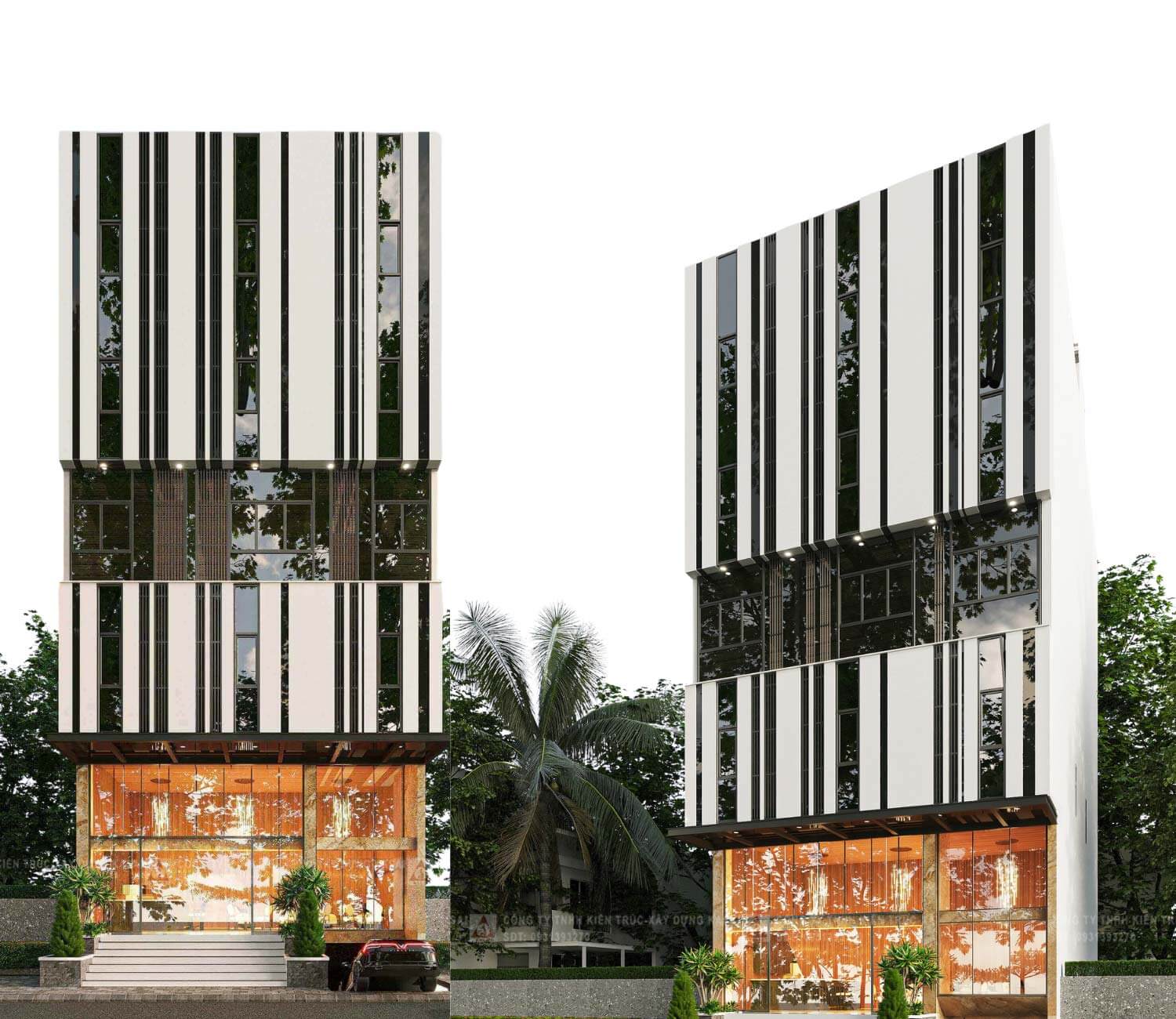 Thiết kế căn hộ cho thuê 7 tầng L’s House đẹp từng chi tiết