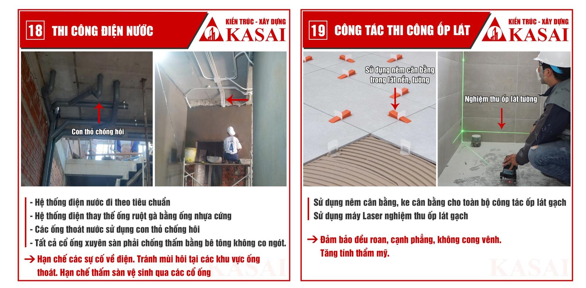 Kinh nghiệm thi công thô KASAI