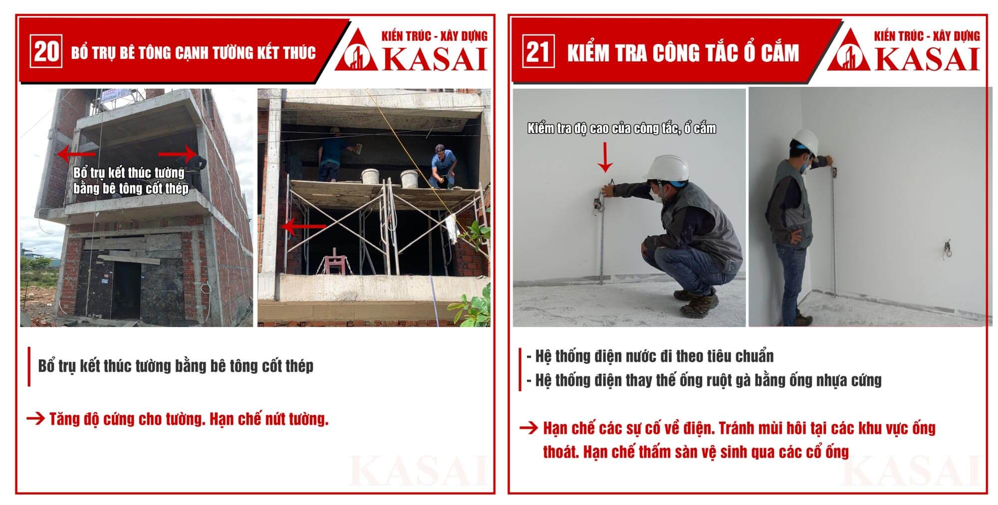 Kinh nghiệm thi công thô KASAI