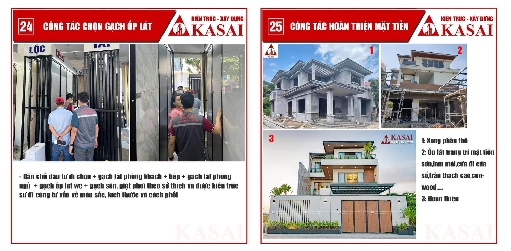 Kinh nghiệm thi công thô KASAI