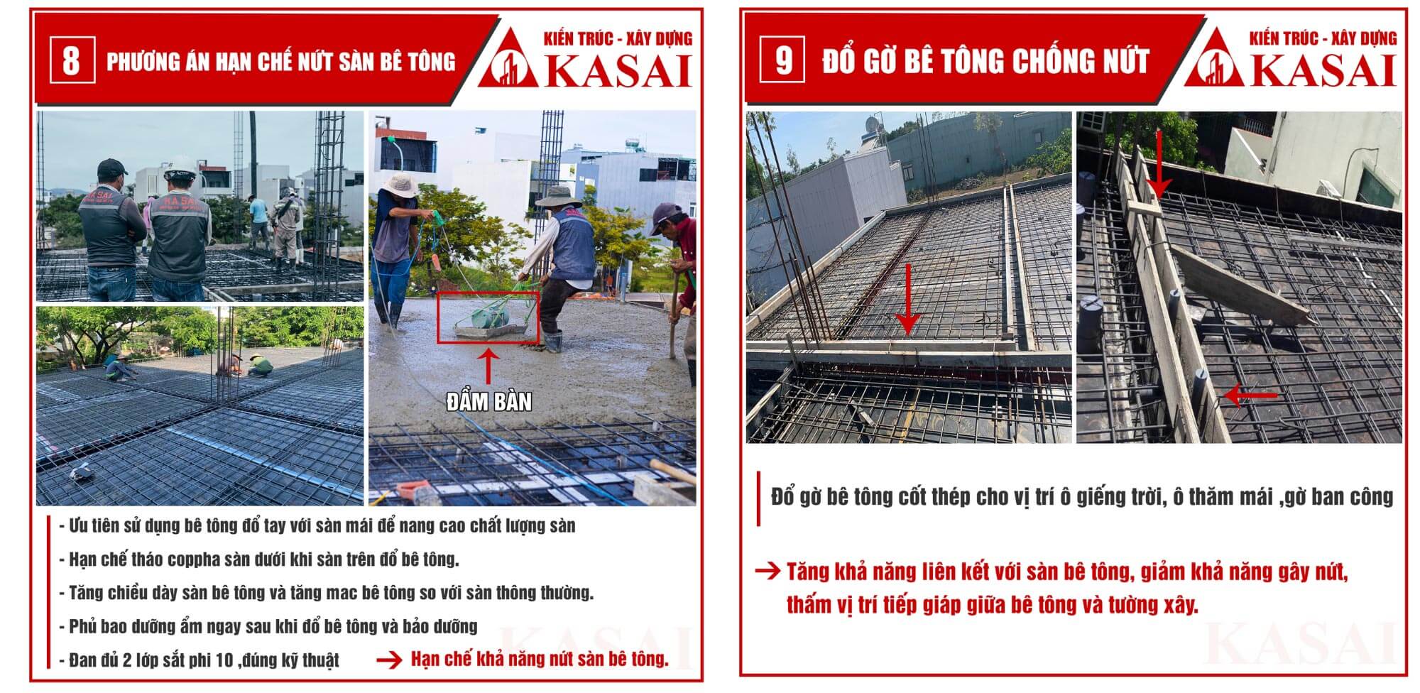 Kinh nghiệm thi công thô KASAI