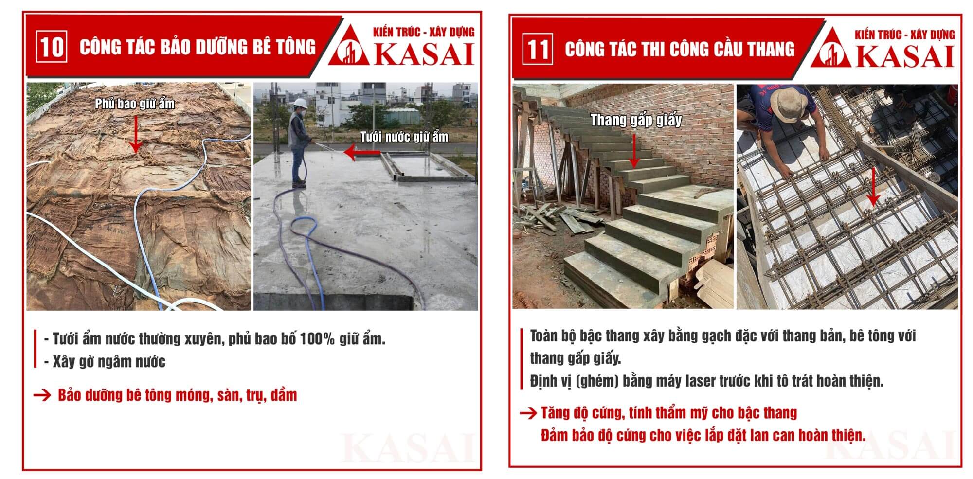 Kinh nghiệm thi công thô KASAI