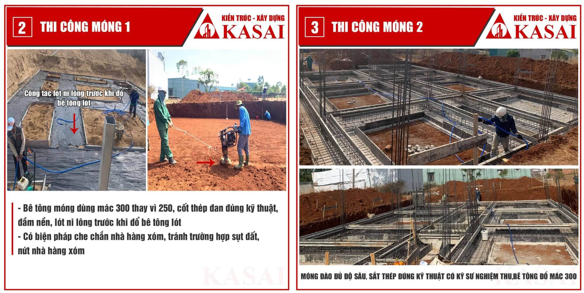 Kinh nghiệm thi công thô KASAI
