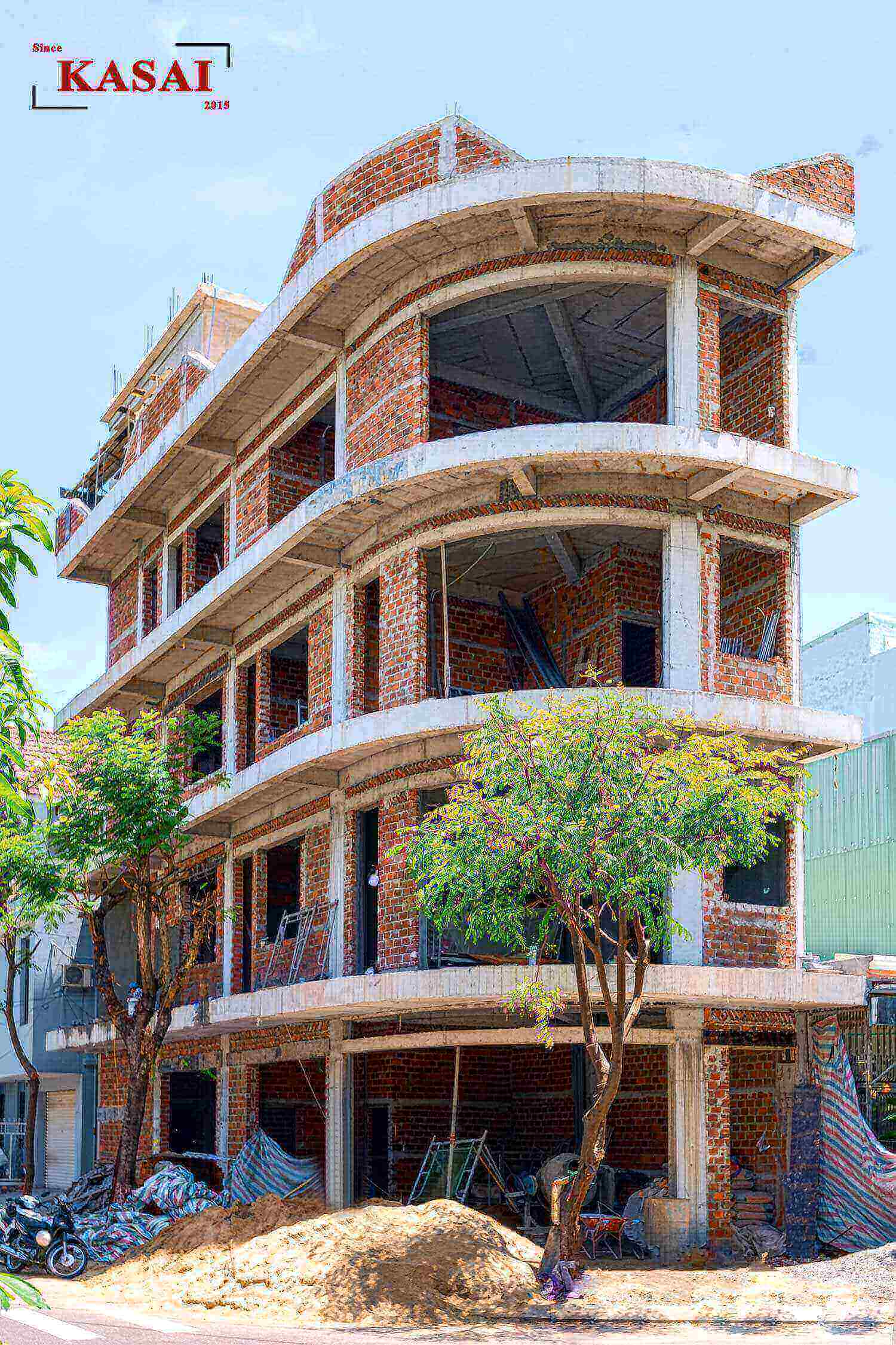 Mặt tiền thô KASAI Đà Nẵng