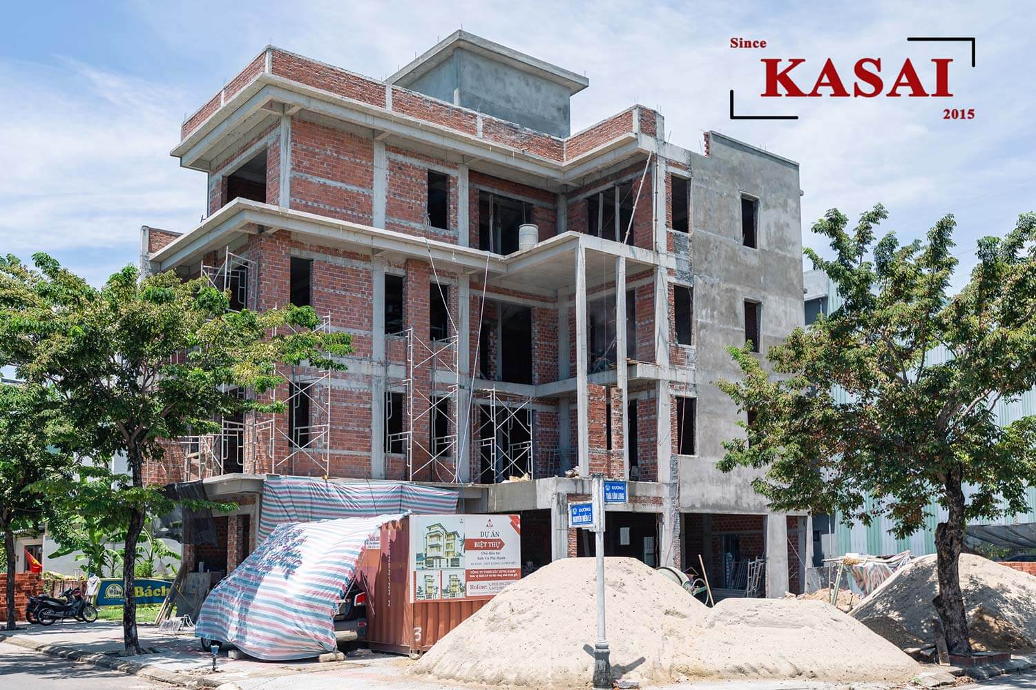 Mặt tiền thô KASAI Đà Nẵng