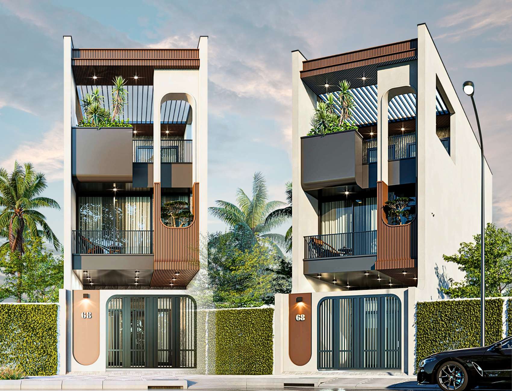 Nhà phố 5x20m có giếng trời – Vừa sang vừa mát ai cũng thích