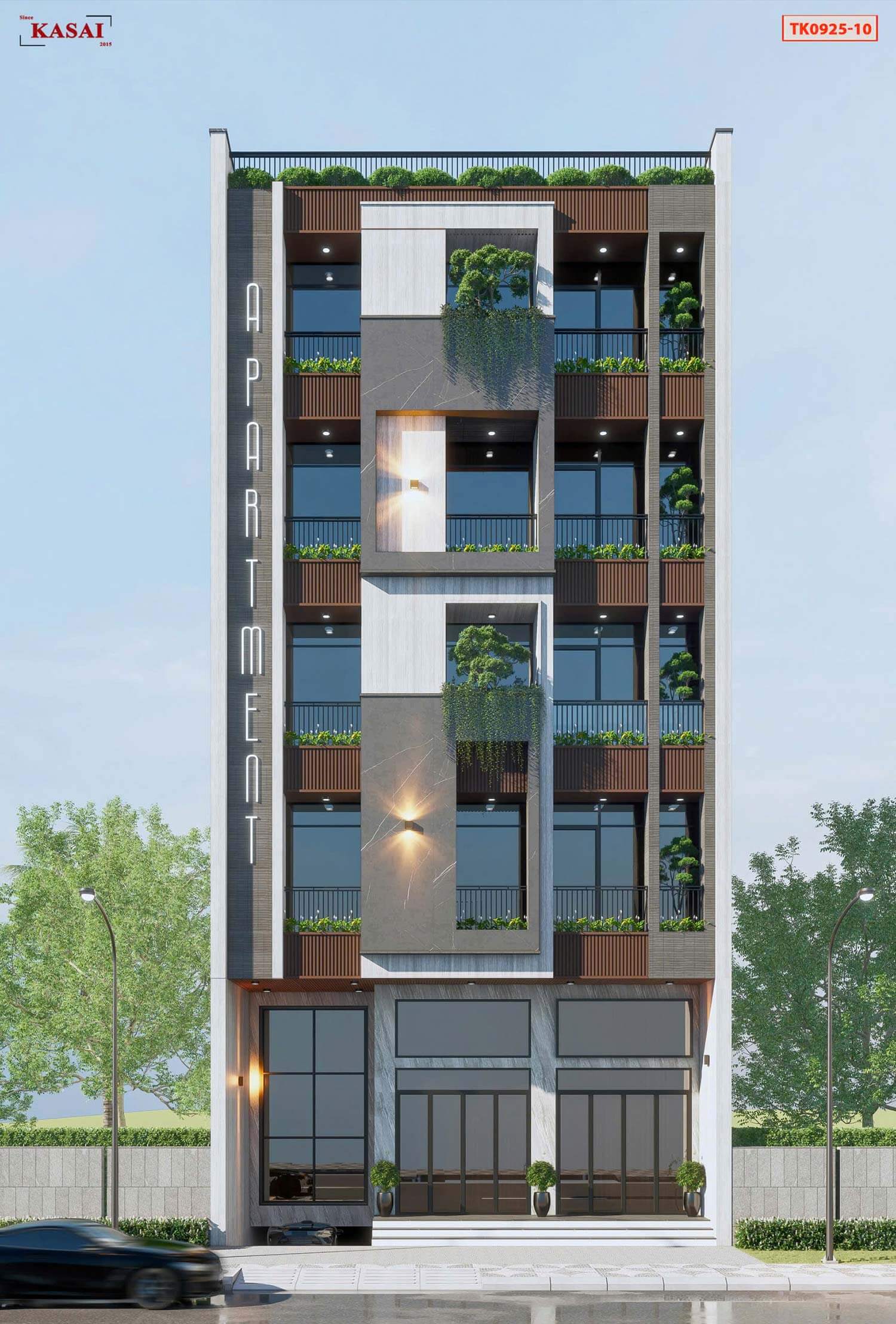 Thiết kế Apartment đẹp hiện đại