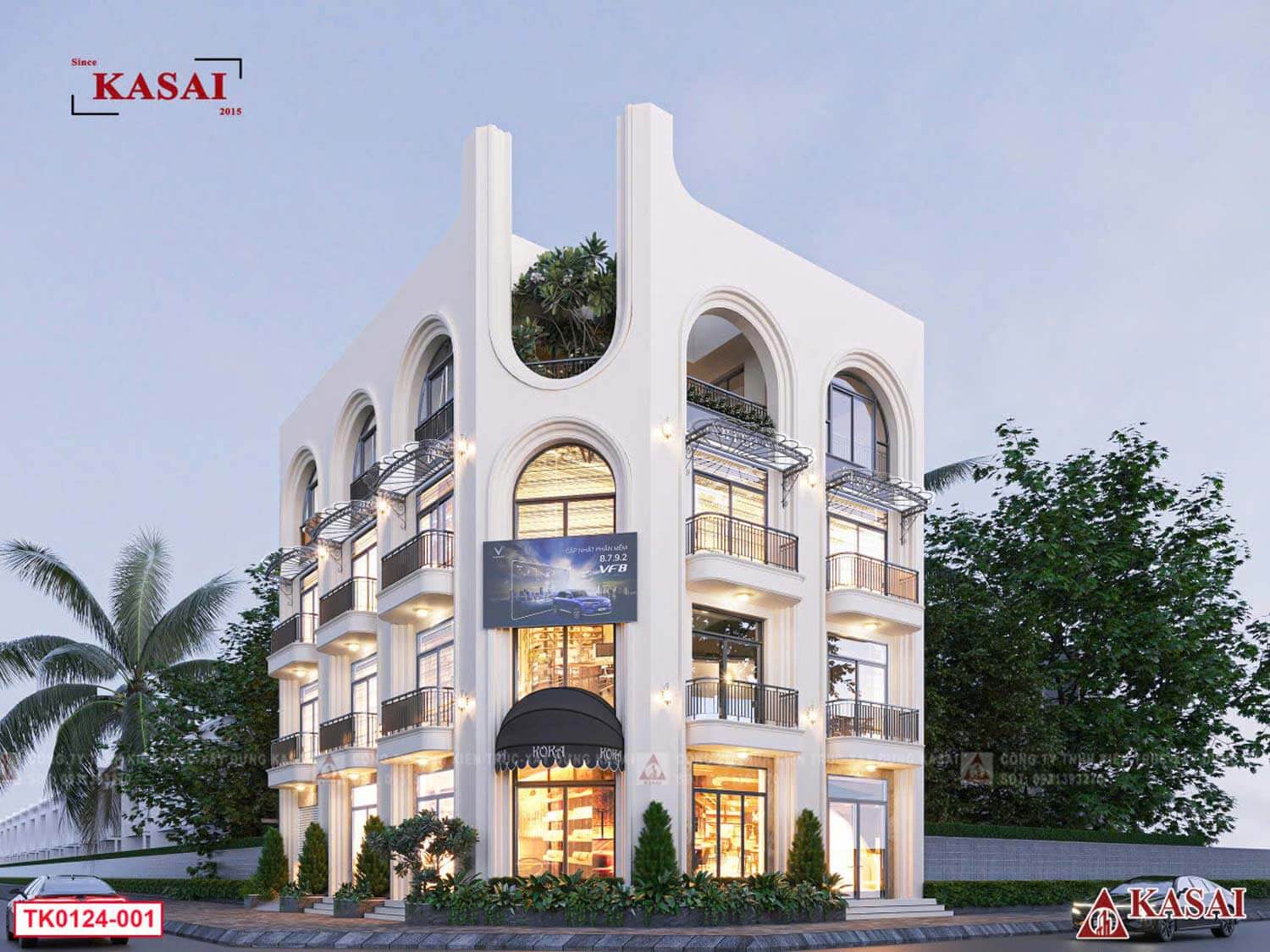 Thiết kế thi công căn hộ cho thuê Đà Nẵng