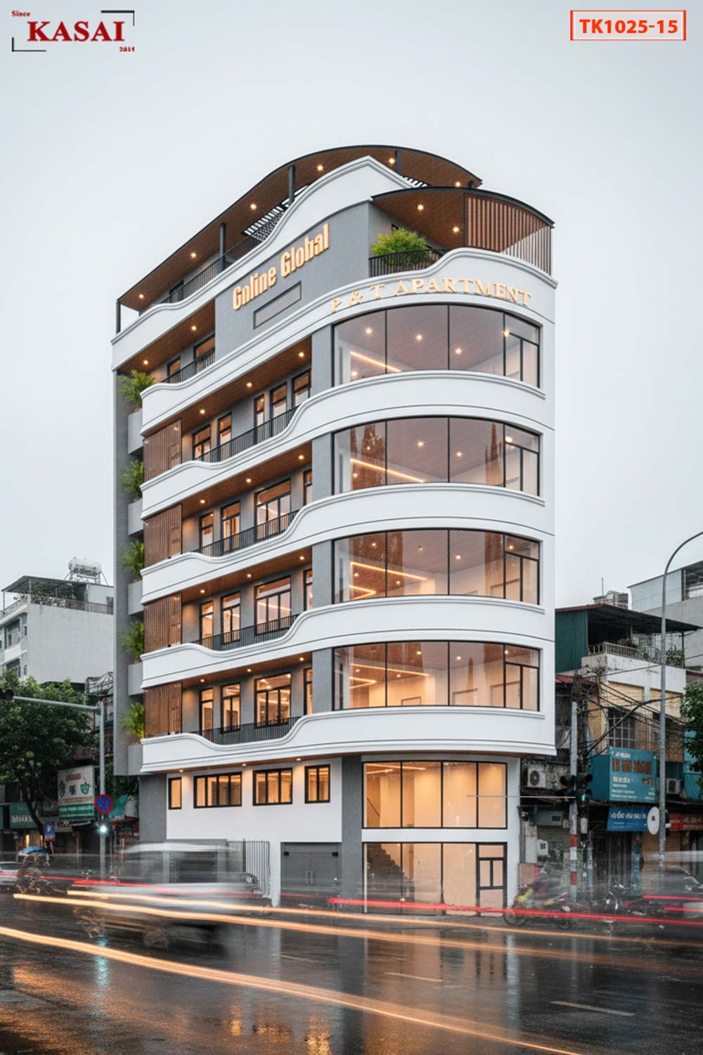 Thiết kế thi công căn hộ cho thuê Đà Nẵng