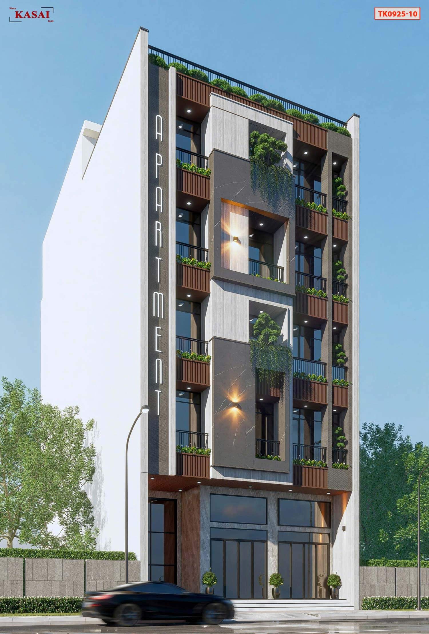 Thiết kế thi công căn hộ cho thuê Đà Nẵng