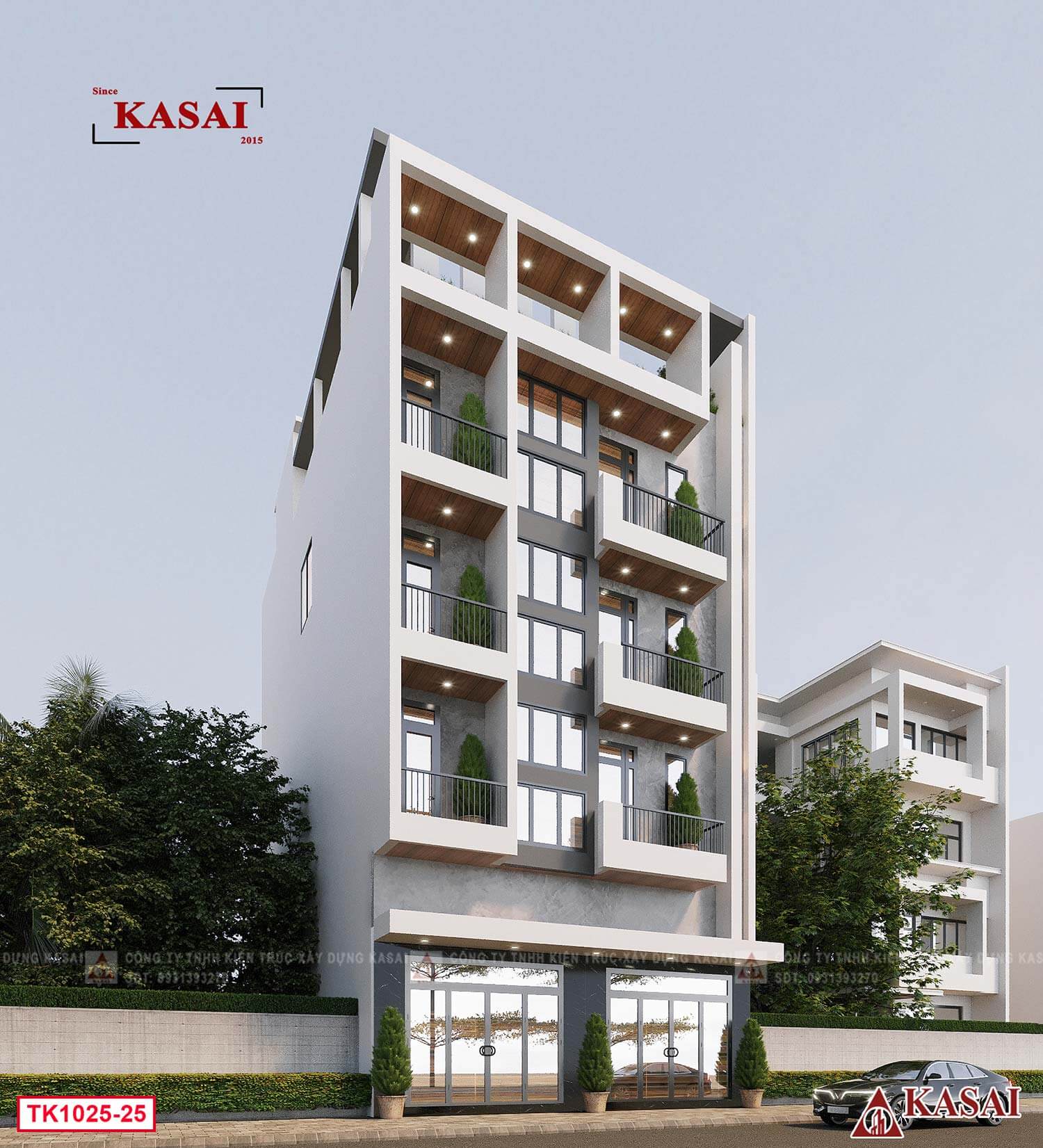 Căn hộ 5 tầng 1 tum tinh tế