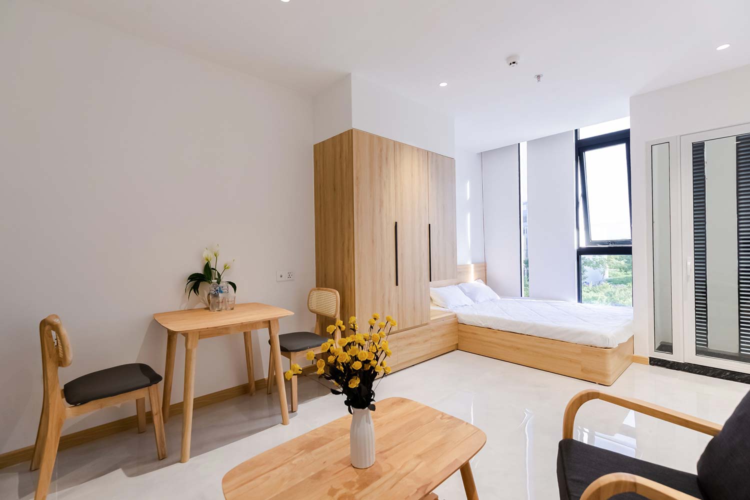 Căn hộ cho thuê hiện đại