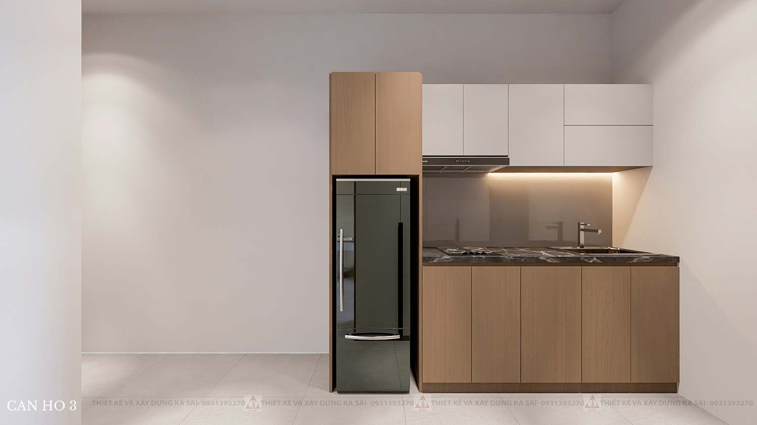 Căn hộ mẫu mặt bằng căn hộ 5x20m