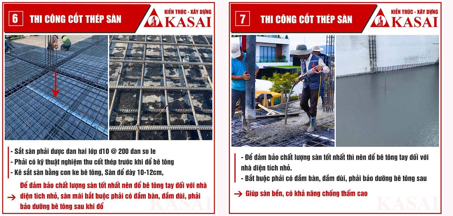 Những kinh nghiệm thi công của KASAI