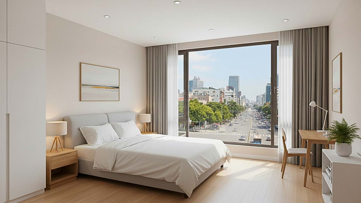 Phòng ngủ Hung's Apartment