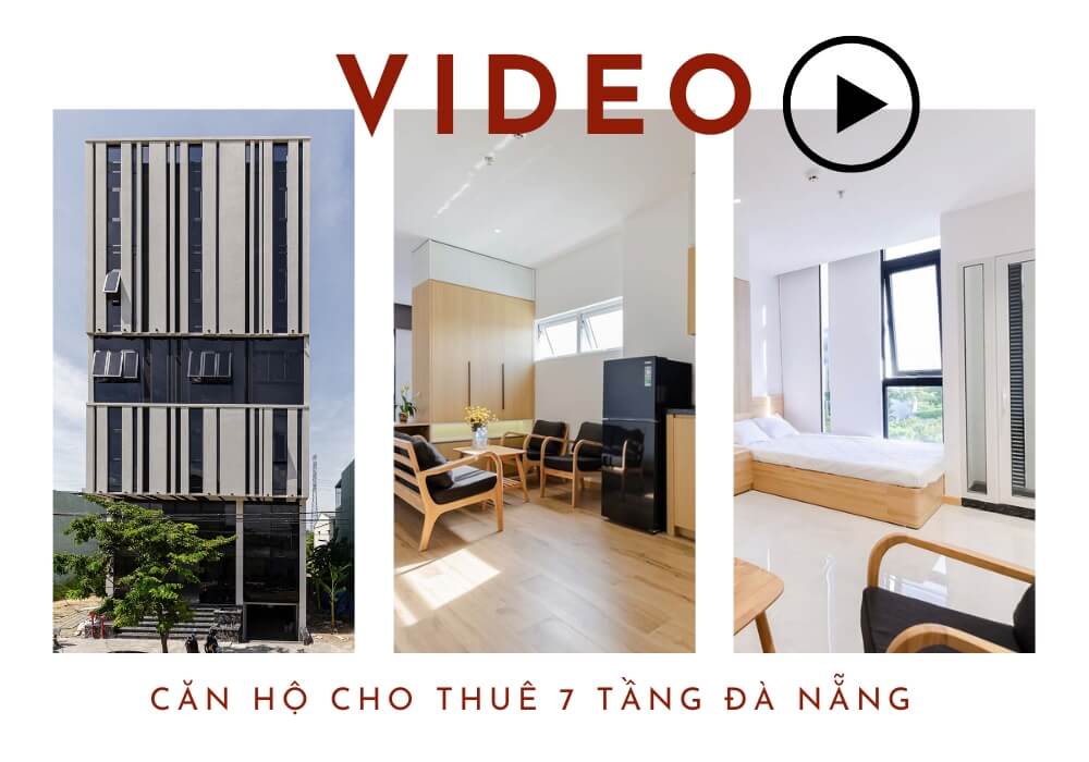 [Video] Căn hộ cho thuê 7 tầng nổi bật giữa phố