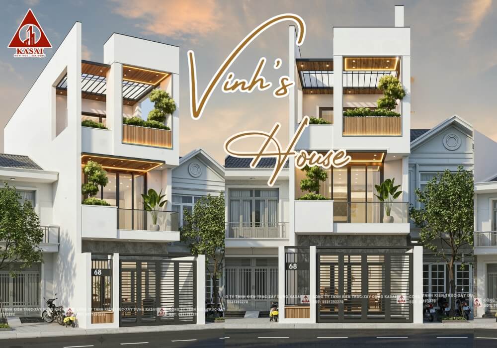 Nhà phố 3 tầng – Khi ánh sáng len tỏi từng góc nhỏ