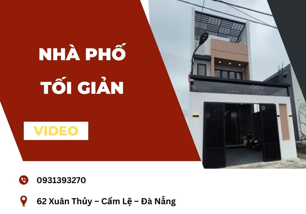 [VIDEO] Muốn nhà tối giản hiện đại xem ngay mẫu nhà này