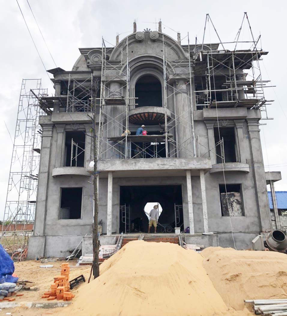 Thi công biệt thự tân cổ điển đẳng cấp