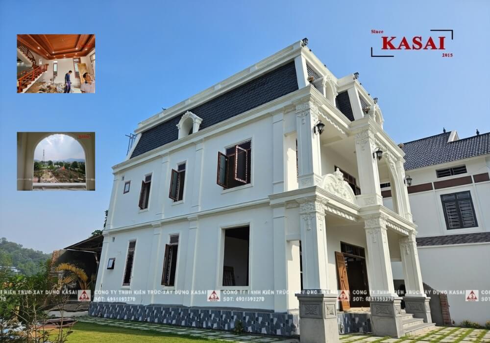 90% Thi công hoàn thiện biệt thự tân cổ điển