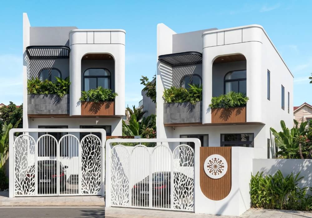 6×18 bản vẽ thiết kế nhà 6x18m 2 tầng đẹp mê ly