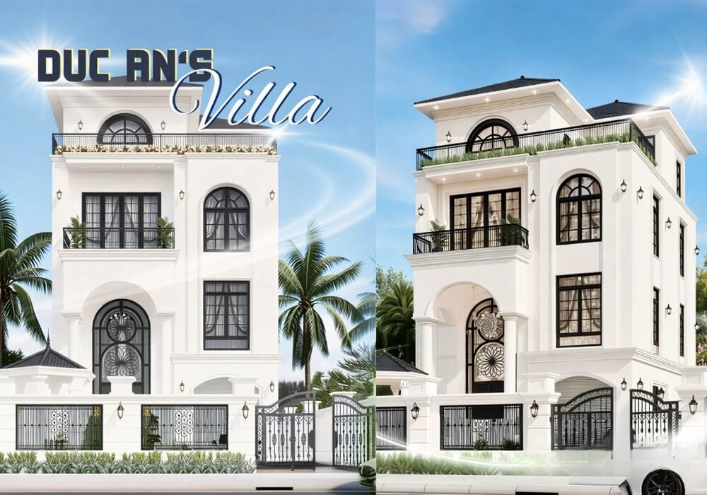 Biệt thự tân cổ điển sang trọng và đầy khí chất