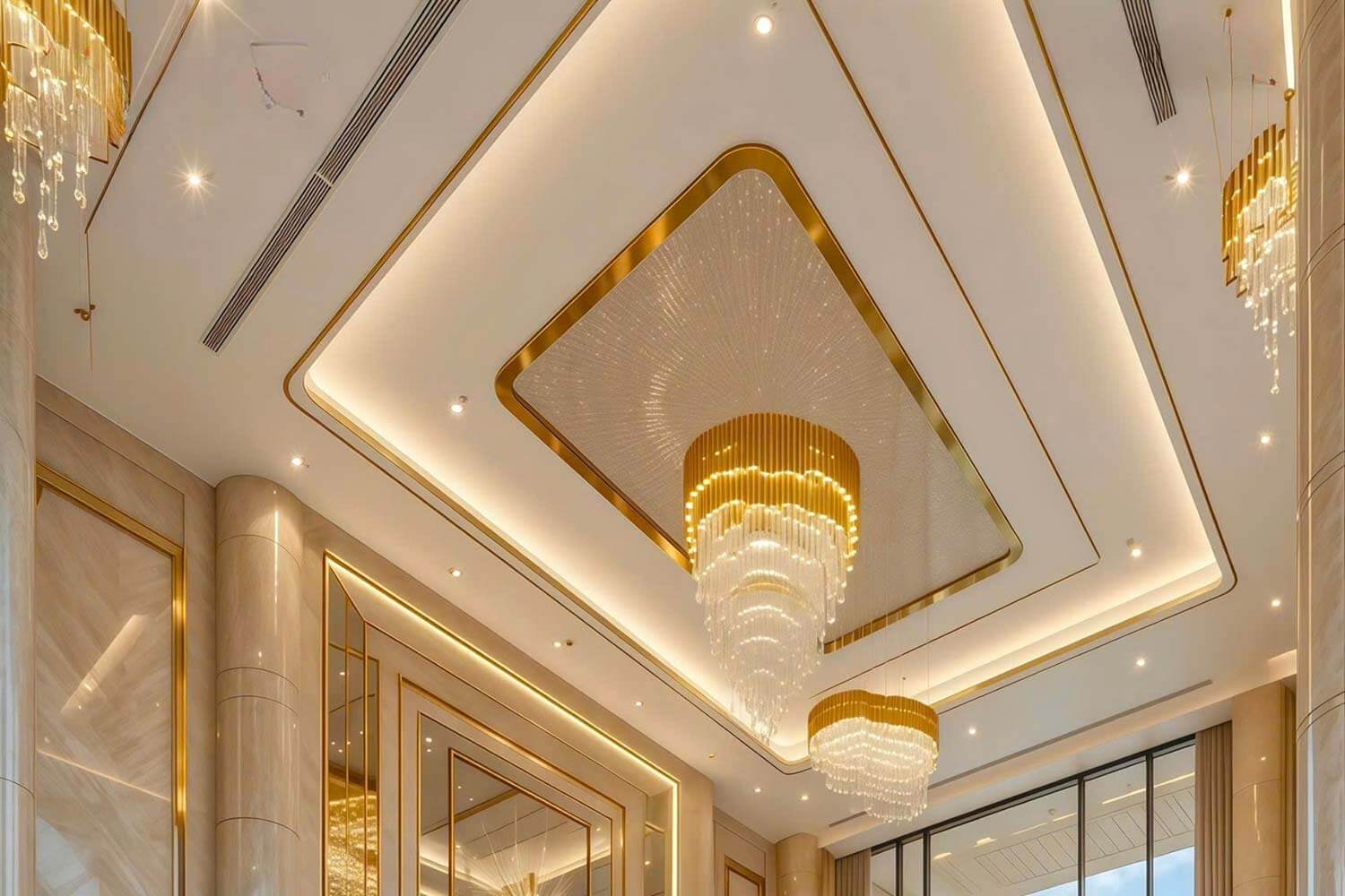 Khu vực lễ tân thiết kế khách sạn đẹp