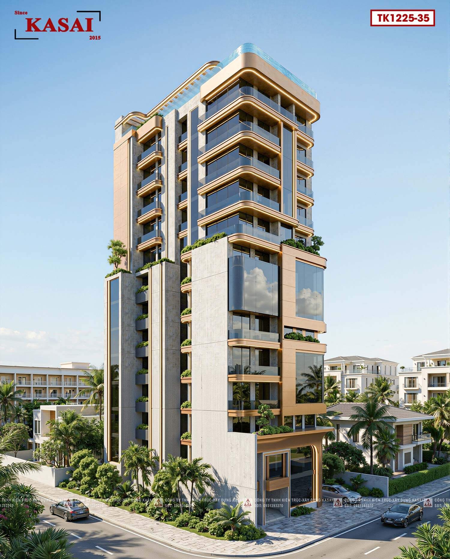 Thiết kế khách sạn đẹp