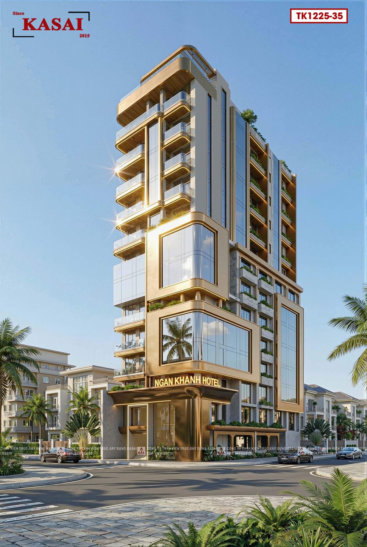 Thiết kế khách sạn đẹp