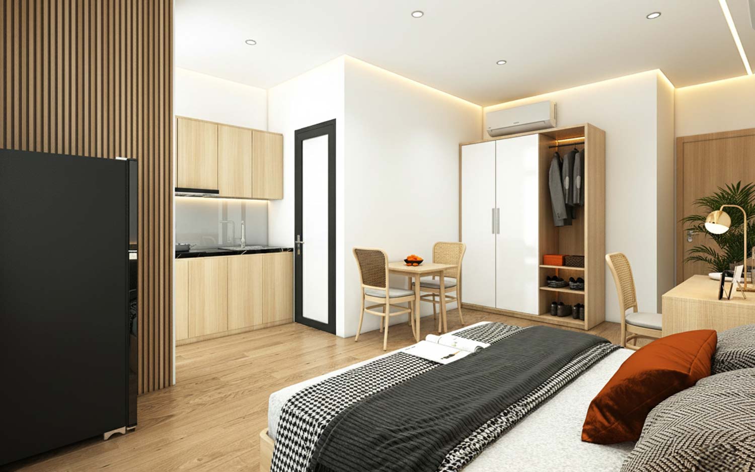 Căn hộ 7 tầng Ngân Khanh Apartment