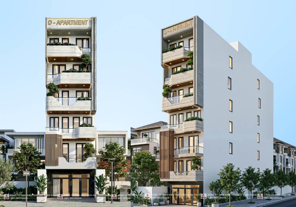 Căn hộ nhà phố cao tầng tối ưu diện tích đất và chi phí